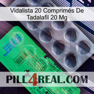 Vidalista 20 Comprimés De Tadalafil 20 Mg new04